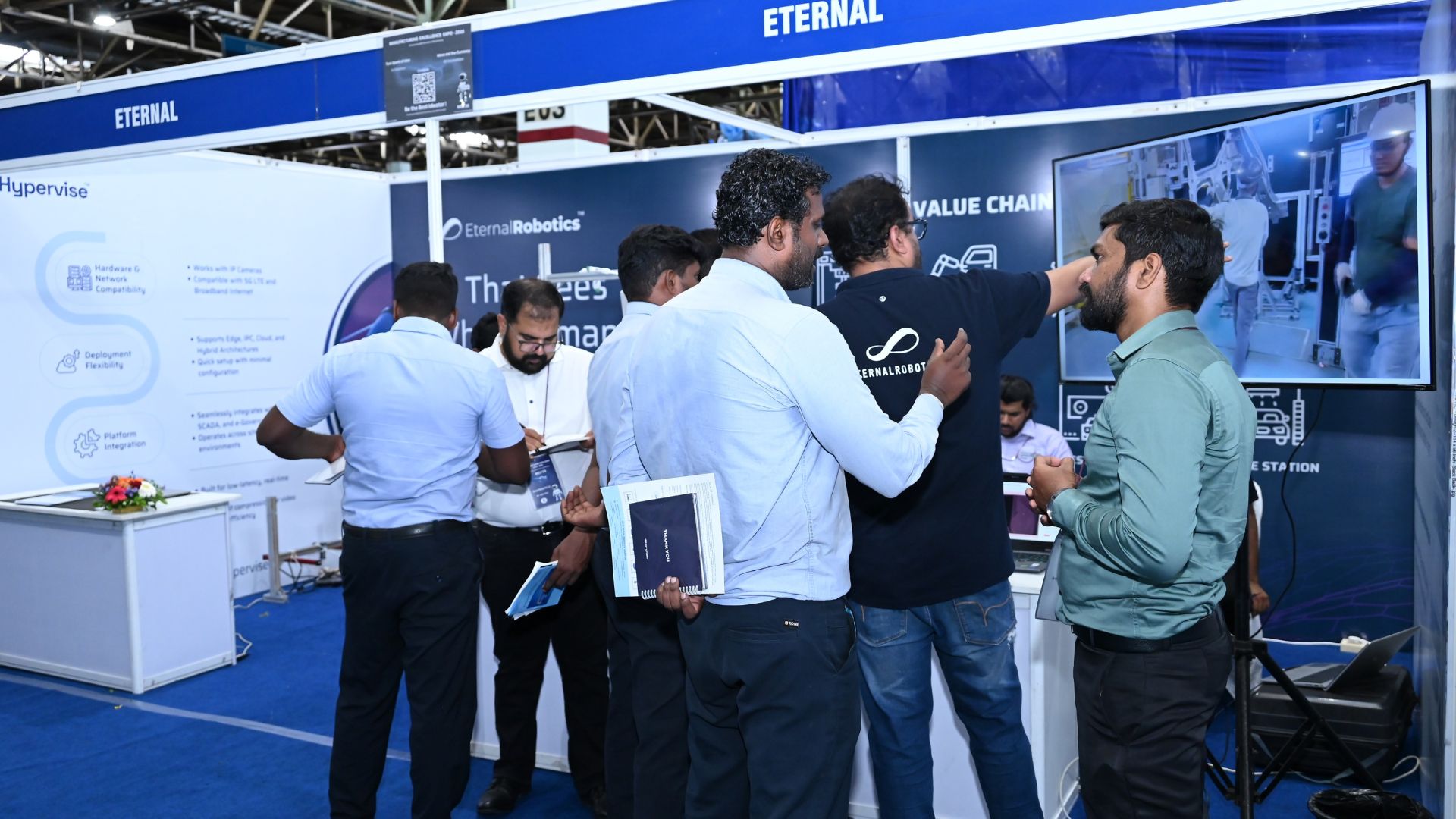 Eternal Robotics Showcases Hypervise AI at MEX 2025