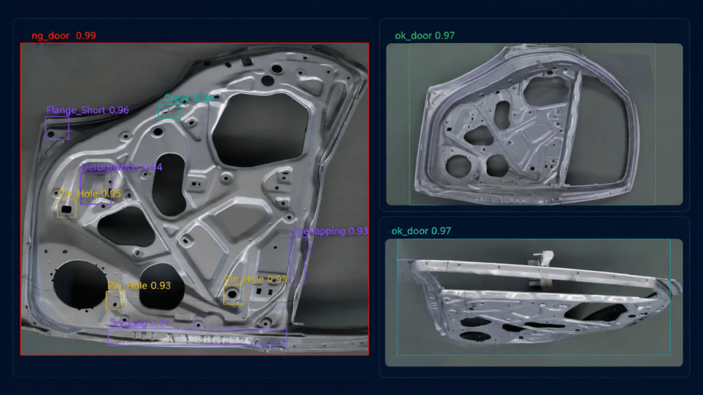 AI Press Parts Defect Inspection System