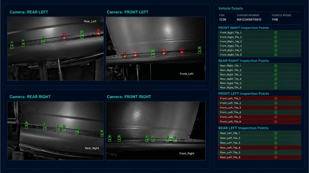 AI Ditch Gap Inspection System for Automotive Manufacturing